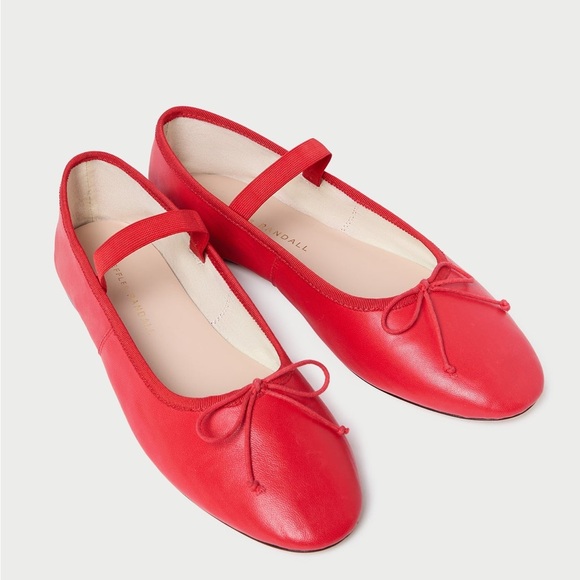 Loeffler Randall Shoes - Loeffler Randall Leonie Red Ballet Flat
